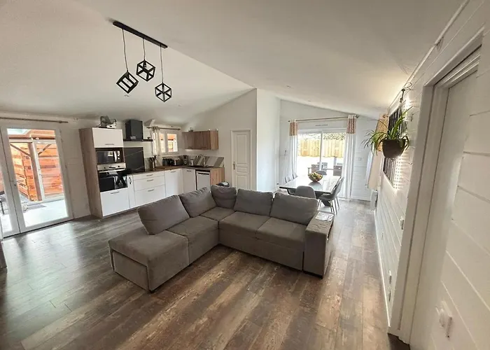 Maison Rose Feriehus Lanton